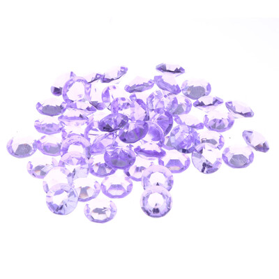 

500pcs 10mm Transparent Acrylic Awl Diamond Wedding Table Party Decration