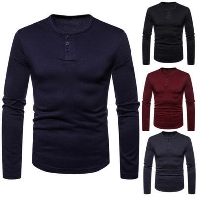 

Winter Warm Slim Fit Long Sleeve Slim T-shirts Casual Tee Shirt Tops Pullover for Men