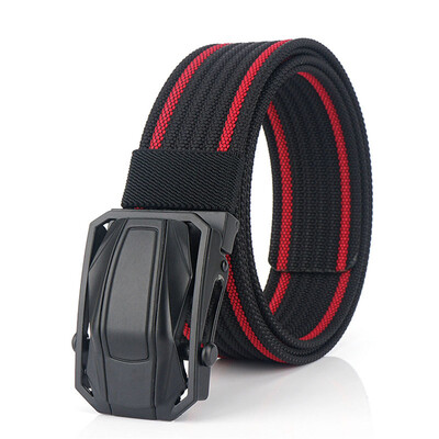

High Quality Military Equipment Canvas Belt For Men Tactical Designer Jeans Belt Nylon Strap Sports Car Design Buckle Waist Belt