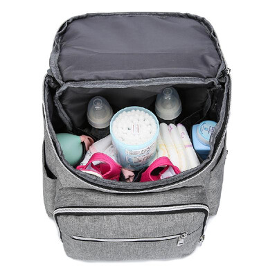 

Mummy Maternity Nappy Bag with USB Interface Large Capacity Baby Diaper Bag Travel Backpack Nursing Bag