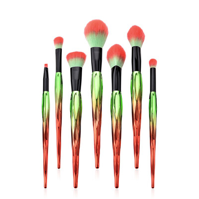 

〖Follure〗7Pcs Pro Makeup Brushes Set Foundation Powder Eyeshadow Eyeliner Lip Brush Tool