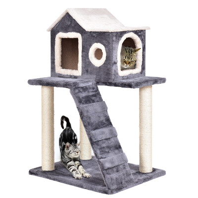 

36" Tower Condo Scratching Posts Ladder Cat Tree
