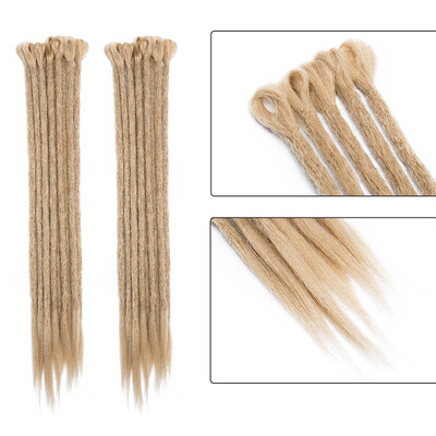 

Dreadlock Extension Ombre For Hip-Hop Synthetic Heat Resistant Crochet Braiding Hair Handmade Extension Twist Braiding For Women