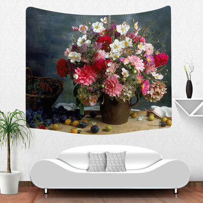 

Toponeto Colorful Print Tapestry Art Room Wall Hanging Tapestry Art Nature Home Decor