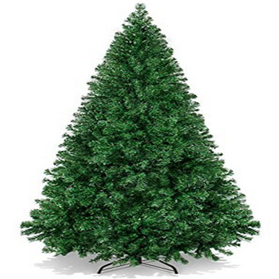 

6 Feet 1050 Branch Tall Christmas Tree WStand Holiday Season Indoor Outdoor Green