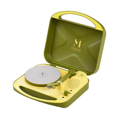 

Portable Record Player for 7-inch Vinyl Turntable Phonograph 2-Speed33 13 45 RPM with Built-in Speaker&Headphone Jack Supp