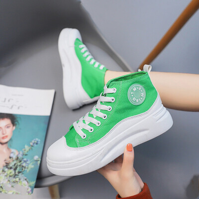 

high-help old mans shoes plimsolls womens fall Korean-style high-grade high-rise high-rise high-rise high
