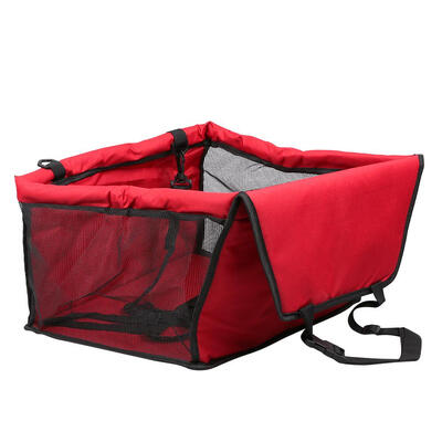 

Waterproof Pet Dog Mesh Seat Bag Safe Car Carrier Cat Puppy Travel Basket