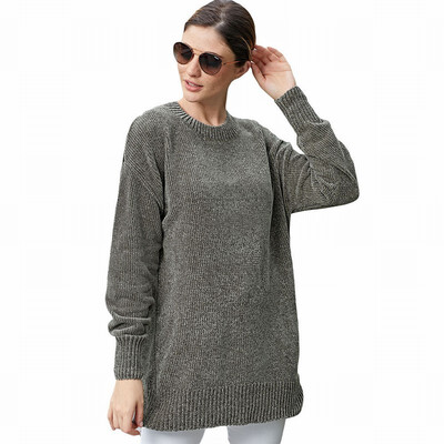 

Velvet bottoming sweater womens long sleeve pullover sweater