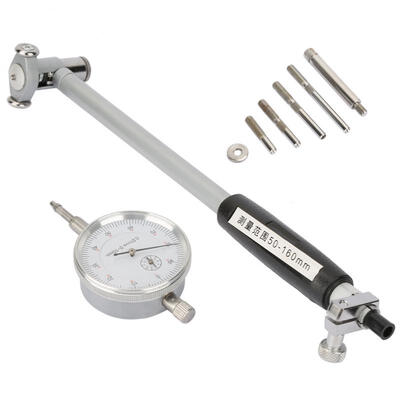 

Greensen Dial Bore Gauge 50-160MM Diameter Indicator Measuring Engine Cylinder Tool Kit