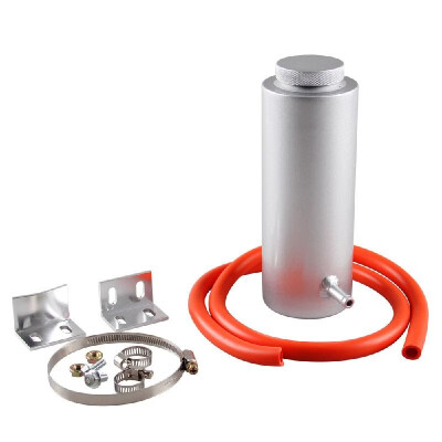 

Radiator Coolant Tank 800ml Coolant Expansion Tank Cooling Catch Bottle Overflow Reservoir Aluminum Universal