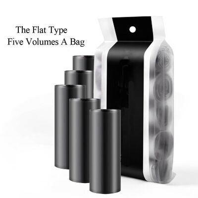 

5 Roll Trash Bags Garbage Bag Durable Disposable Plastic Home Kitchen Tool
