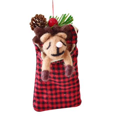 

Tailored Mini Christmas Candy Bag Xmas Gift Wrapping Bags Holiday Party Supplies