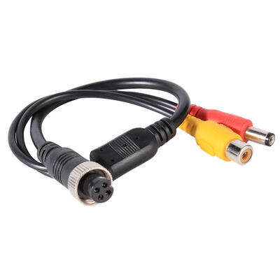 

M12 4Pin Aviation Head to RCA Female DC Male Extension Cable Adapter Wire
