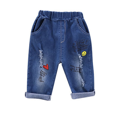 

Kids Jeans for Spring&Autumn Childrens Wear Girls Autumn New 0-4 Year Old Girls Jeans Casual Pants Girls Jeans