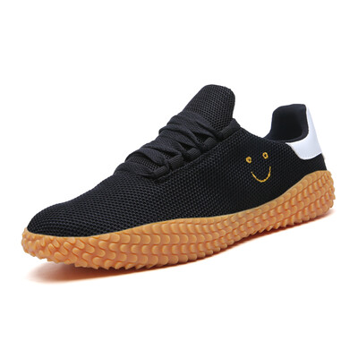 

2019 summer new mens shoes Korean version of the trend canvas shoes mens white shoes breathable mesh casual lazy shoes