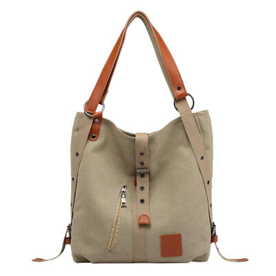 

Fashion Casual Women Canvas Handbag Girls Shopping Shoulder Backpack Tote