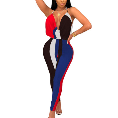 

Women Ladies Clubwear Summer Playsuit Jumpsuit Romper Long Pants Party Trousers
