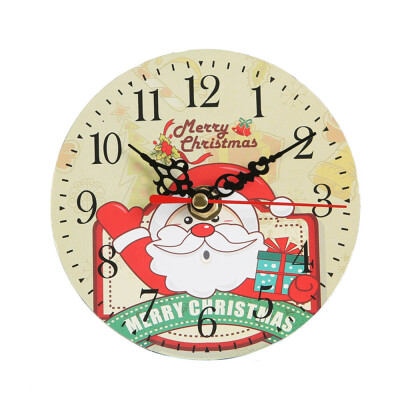 

Tailored Silent Sweep Christmas Clock Bell Desk Creative Digital Clock