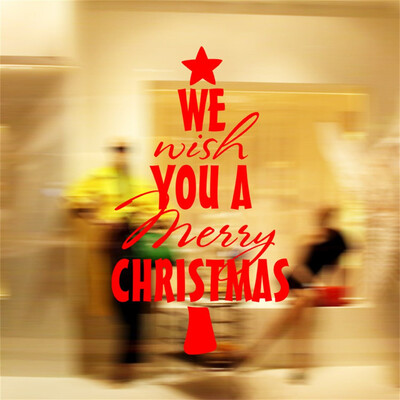 

〖Follure〗Merry Christmas Home Household Room Wall Sticker Mural Decor Decal Removable New