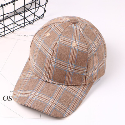 

New British checked baseball cap of 2019