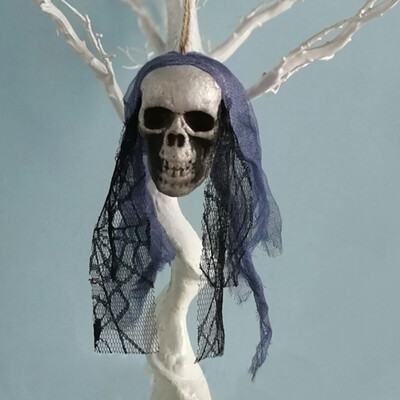 

Scary Halloween Skull Head Pendant Bar Party KTV Background Decoration Props Best Gifts for Kids Children