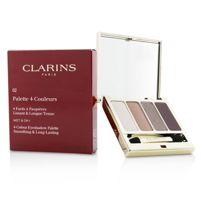 

CLARINS - 4 Colour Eyeshadow Palette Smoothing & Long Lasting - 02 Rosewood 69g02oz