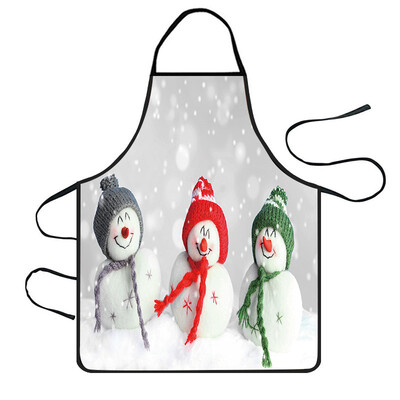 

Siaonvr Christmas Decoration Waterproof Apron Kitchen Aprons Dinner Party Apron