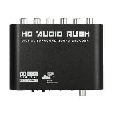 

51 Audio Rush SPDIF Coaxial to 5121 Channel DTSAC-3 Audio Decoder Surround Sound Rush for STB DVD Player HD Player Xbox 360 E