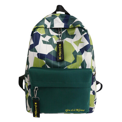 

The backpack of Korean version high school students on INS schoolbag female Campus