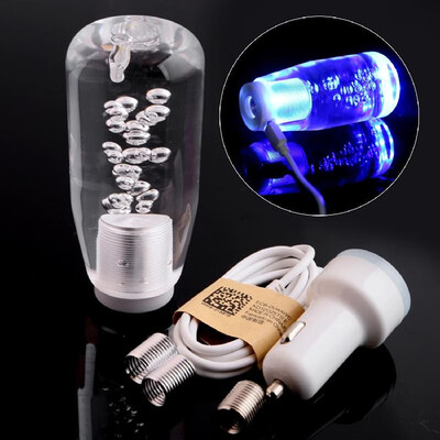 

Car Gear Shift Knob Shifter Crystal Style Manual Shifting Head Universal LED Shift Lever 10cm15cm20cm25cm