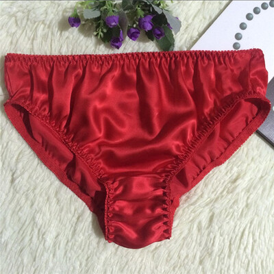 

Women Sexy Underwear Bikini Seamless Pouch Briefs Breathable Mid Waist Panties