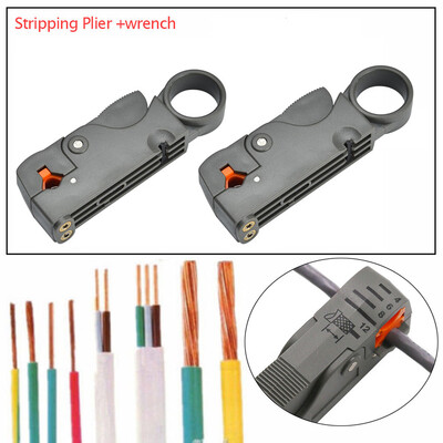 

〖Follure〗Automatic Stripping Plier Cable Stripper Tools Double Blades stripped Wire