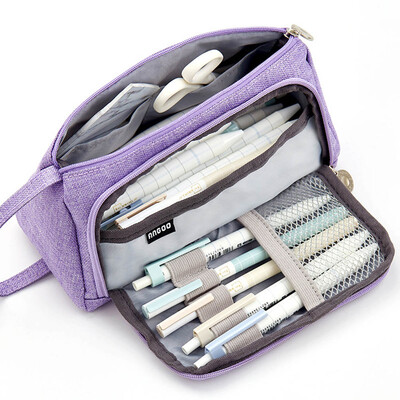 

Pencil CaseCosmetic Large Capacity Bag Creative Pen Simple College Student Wallet Case Storage Pouch Bag