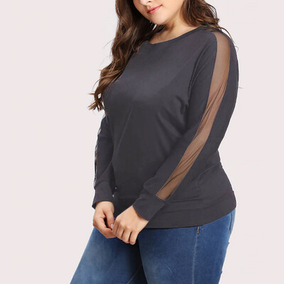 

Starmoon Plus Size Women Casual Long Sleeve Loose Tunic Blouse Shirts Blouse 2XL