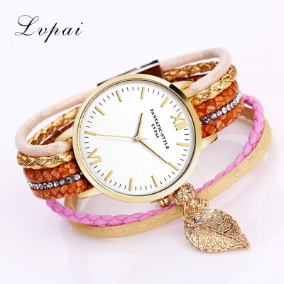 

Fashion small twist braided bracelet watch simple female models multicolor winding watch