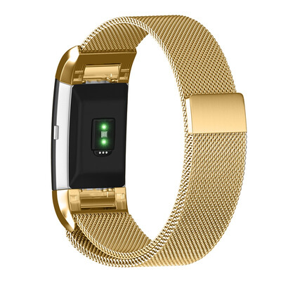 

For Fitbit Charge2 Milan Strap With 316L Stainless Steel Milan Ring Replacement Wristband