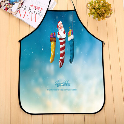 

Siaonvr Christmas Decoration Waterproof Apron Kitchen Aprons Dinner Party Apron