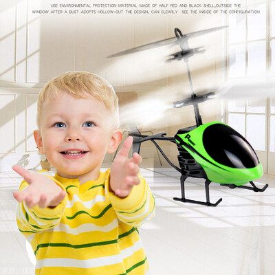 

〖Follure〗Flying Mini RC Infraed Induction Helicopter Aircraft Flashing Light Toys For Kid