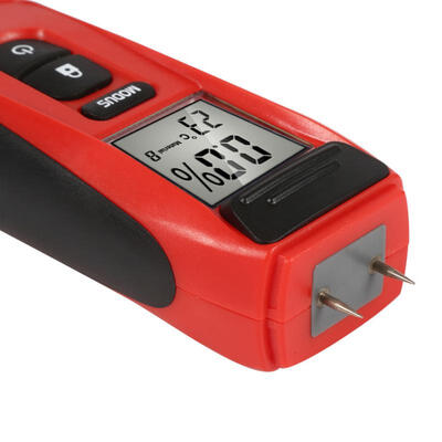 

Greensen 1Pc Practical Digital Wood Moisture Meter Timber Damp Detector WTwo Pins LCD Display