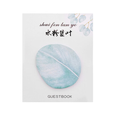 

Toponeto Cute Sticky Notes Paper Leaves Stickers Note Sticker Paper Memo Pad Stationery