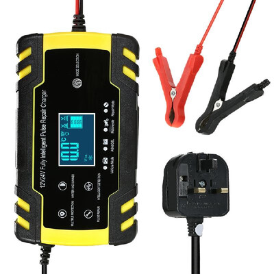 

Vislone 3-Stage Automatic Smart Battery Charger LCD Display
