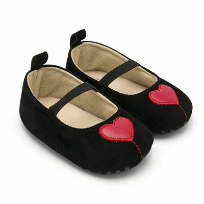 

Baby Girl Shoes Breathable Heart Pattern Newborn Baby Shoes Anti-Slip Shoes Casual Sneakers Toddler Soft Soled First Walkers