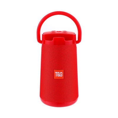 

Outdoor Wireless Bluetooth Speaker Subwoofer W Mobile Phone Bracket Holder Function Supports TF Card