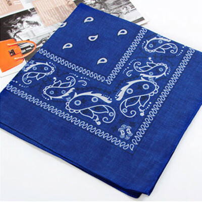 

Unisex Vintage Handkerchief Sports Print Headscarf Lace Women Men Head Wrap Neck Scarf Wristband 14 Colors