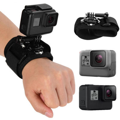 

Greensen 360 Degree Rotation Wrist Arm Belt Mount for Gopro Adjustable Strap Holder for Action Camera