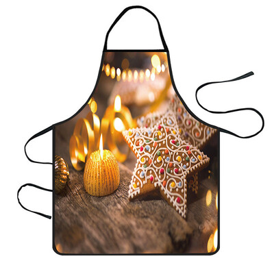 

Toponeto Christmas Decoration Waterproof Apron Kitchen Aprons Dinner Party Apron