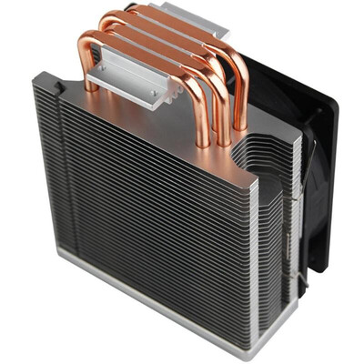 

Jonsbo CR-601 Heatsink Heat Pipe PMW Fan LED Light CPU Cooler for IntelAMD