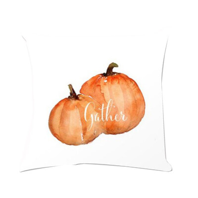 

〖Follure〗Halloween Christmas Pumpkin Square Super Soft Throw Pillow Case Cushion Cover