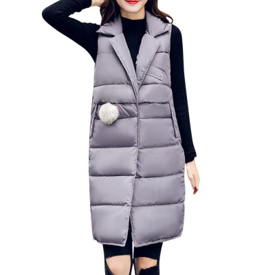 

Toponeto Womens Vest Winter Warm Hoodie Outwear Casual Coat Jacket